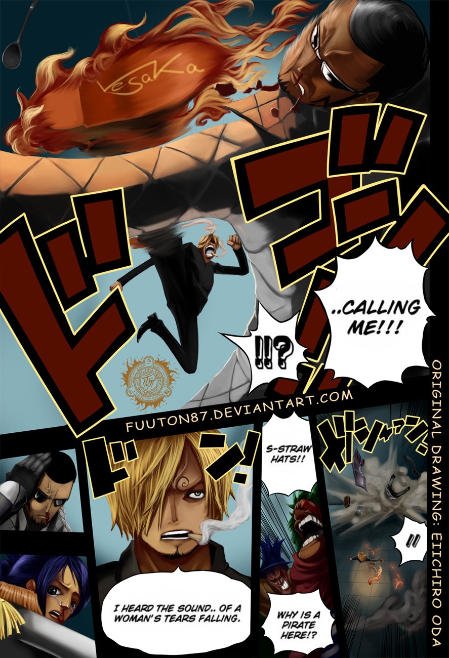 One Piece Chapter 685 4